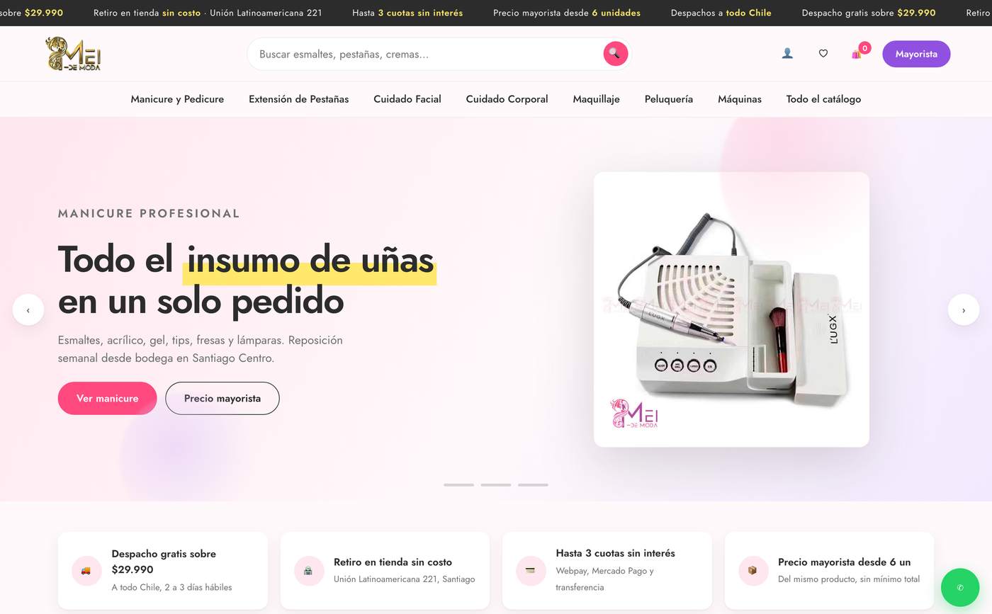 Portada propuesta para Mei de Moda